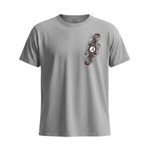 Gildan Ultra Cotton Alabama Crimson Tide Collegiate short sleeve T-shirt Medium